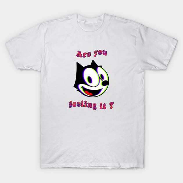 Felix The Cat on Acid T-Shirt by Leksal